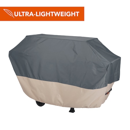 Modern Leisure Renaissance 73 in. Grill Cover, 73 in. L x 25 in. W x 44.5 in. H, Gray 3015